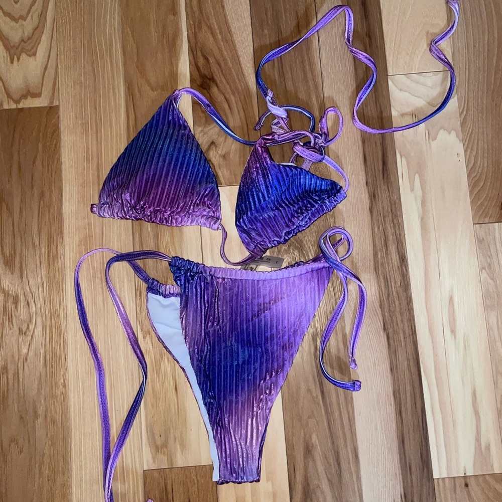 ombré mini bikini